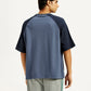 Men's Graphic Loose Fit T-Shirt - Back View