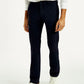 Men's Navy Blue Baggy Fit Mid Rise Chinos - Front View