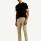 Men's 511 Beige Slim Fit Mid Rise Cargo Trousers - Styleshot View