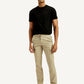 Men's 511 Beige Slim Fit Mid Rise Cargo Trousers - Front View