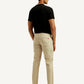 Men's 511 Beige Slim Fit Mid Rise Cargo Trousers - Back View