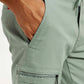Men's 511 Green Slim Fit Mid Rise Cargo Trousers - Detail View