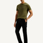 Men's 511 Black Slim Fit Mid Rise Cargo Trousers - Elevated View