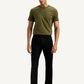 Men's 511 Black Slim Fit Mid Rise Cargo Trousers - Front View