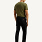 Men's 511 Black Slim Fit Mid Rise Cargo Trousers - Back View