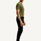 Men's 511 Black Slim Fit Mid Rise Cargo Trousers - Side View