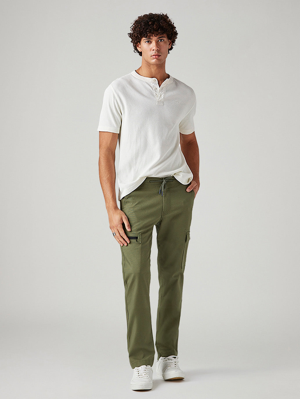 Men's 511 Olive Slim Fit Mid Rise Commuter Cargos