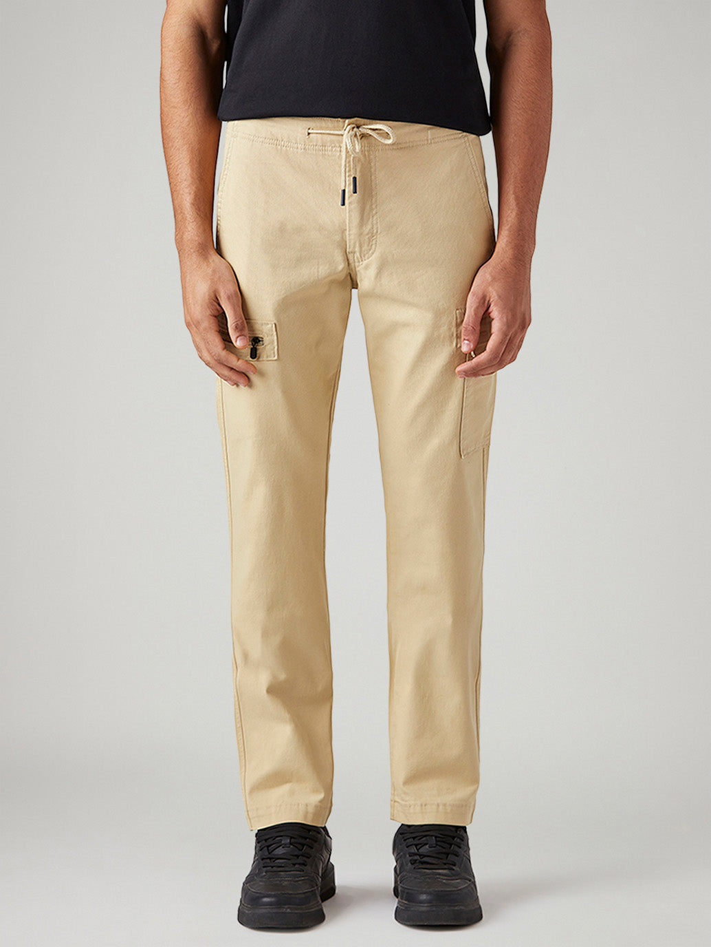 Men's 511 Khaki Slim Fit Mid Rise Commuter Cargos - Front View