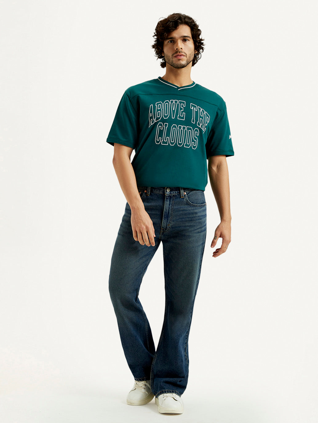 Men's 567 Dark Indigo Loose Fit Mid Rise Jeans