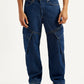 Men's 565'97 Dark Indigo Loose Fit Mid Rise Jeans - Front View