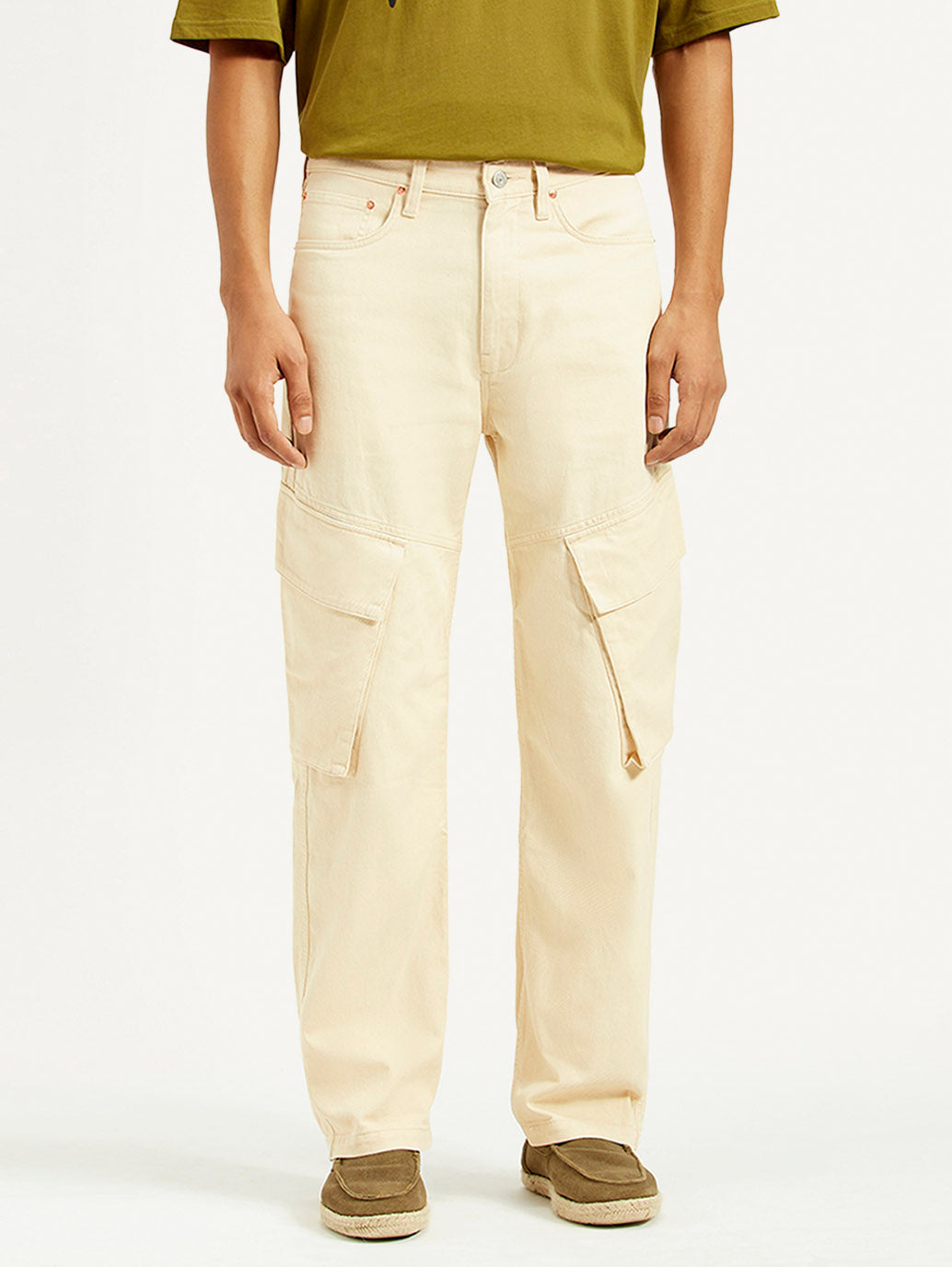 Men's 565'97 Loose Fit Mid Rise Chino Cargos - Front View