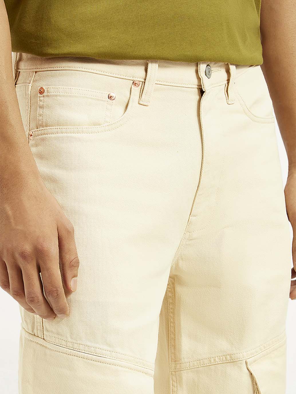 Men's 565'97 Loose Fit Mid Rise Chino Cargos - Detail View