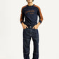 Men's 568 Dark Indigo Loose Fit Mid Rise Jeans - Styleshot View