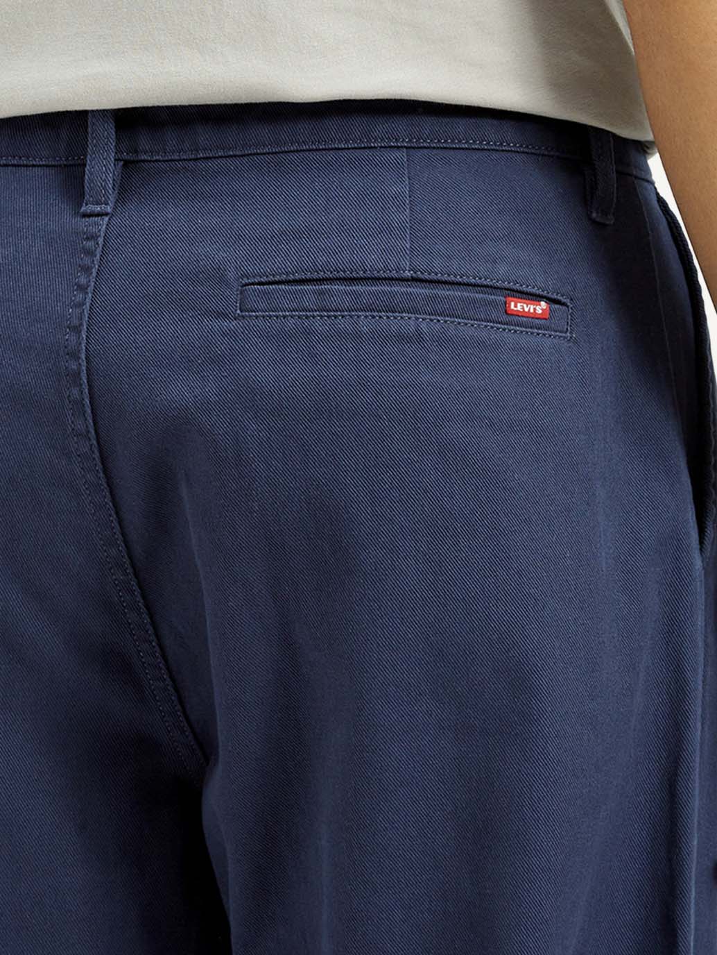 Men's Loose Fit Mid Rise Chinos - Detail View