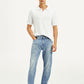 Men's Redloop 505 Light Indigo Straight Fit Mid Rise Jeans - Styleshot View