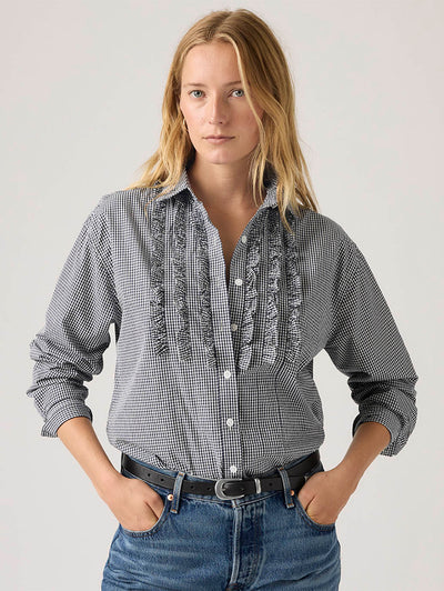 Levi's Women's Novelty Harlie BF Shirt