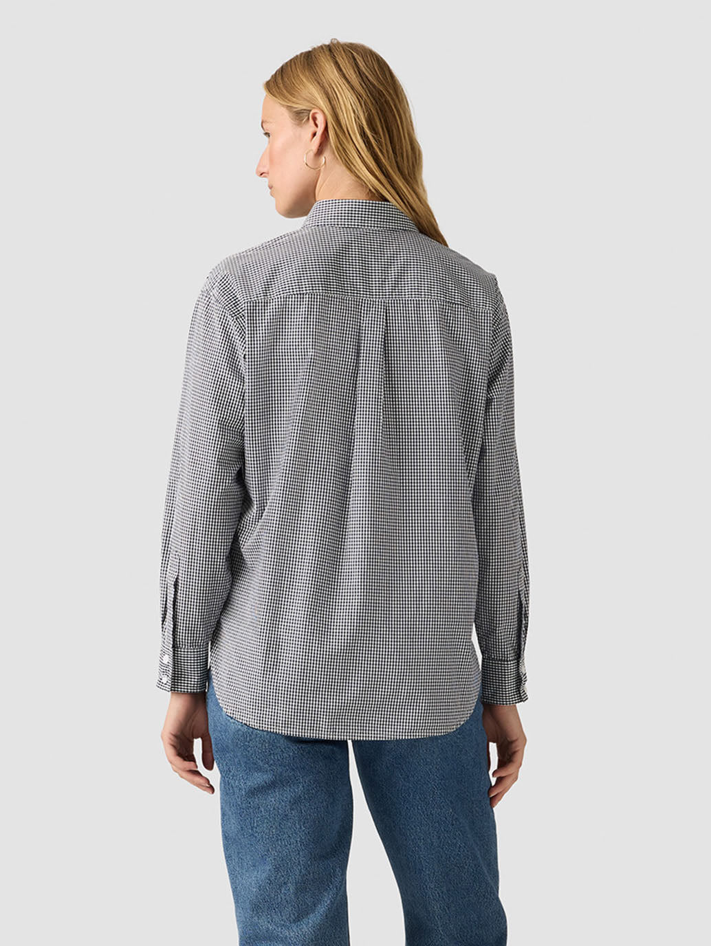 Levi's Women's Novelty Harlie BF Shirt - Back View