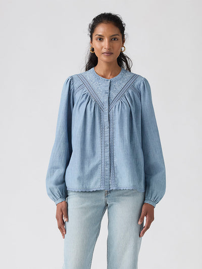Levi's Women's Cleo Long-Sleeve Blouse