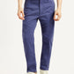 Men's Blue Tapered Fit Mid Rise Chinos - Front View
