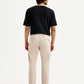 Men's Peach Tapered Fit Mid Rise Chinos - Back View
