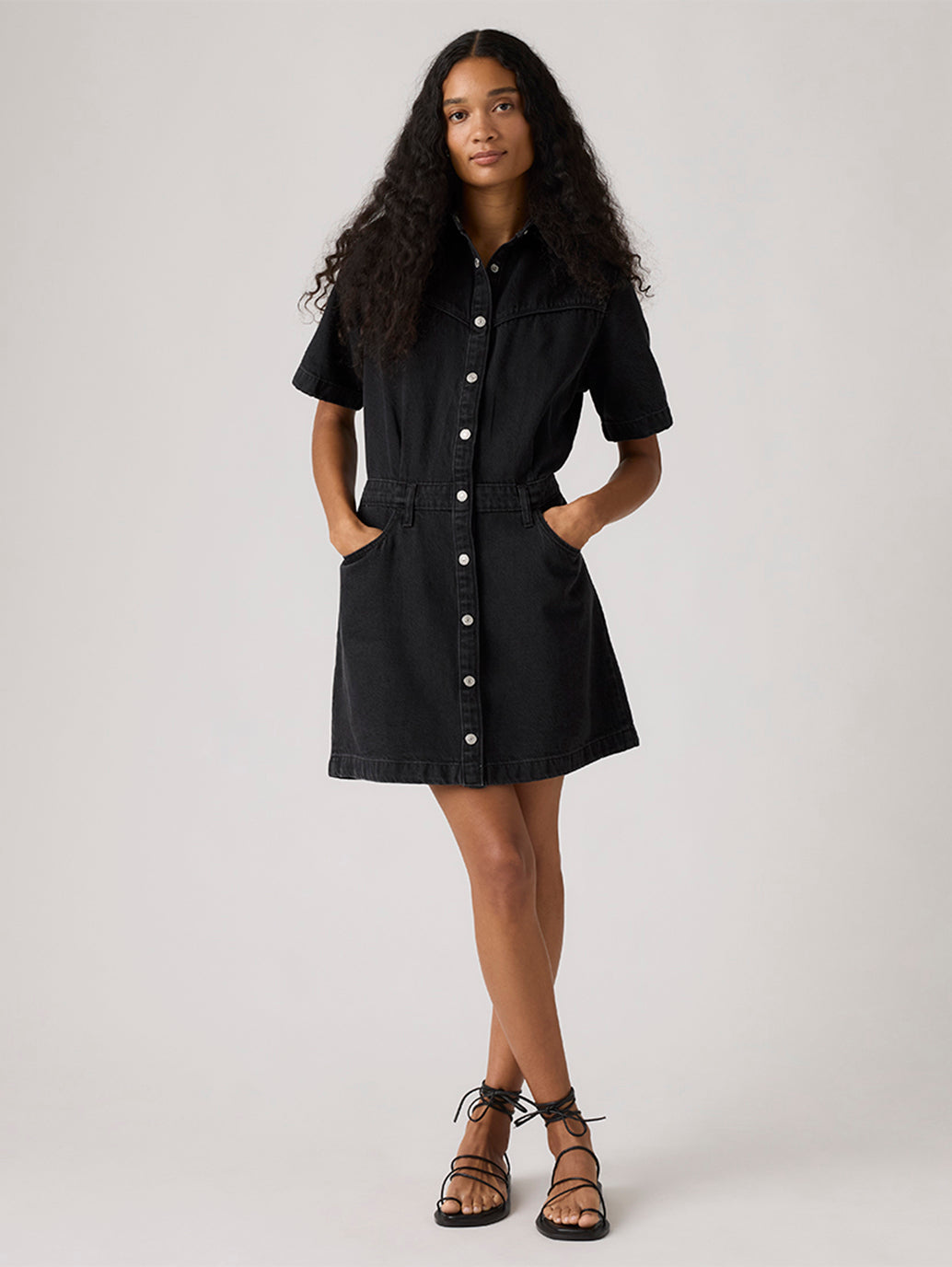 Levi's® Women's Short Sleeve Logan Western Dress