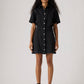 Levi's® Women's Short Sleeve Logan Western Dress - Front View