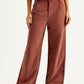 Women's Rust Flared Fit Mid Rise Trousers - Front View