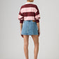 Levi's Women's Button Front Skort - Back View