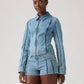 Levi's Women's Shadow Seamed Trucker Jacket - Front View