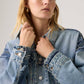 Levi's® Women's Deconstructed '90s Trucker Jacket - Detail View