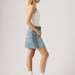 Levi's® Women's Deconstructed Edge Skirt - Side View