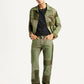 Men's 505 Green Patchwork Straight Fit Chinos - Styleshot View