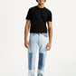 Men's 505 Med Indigo Straight Fit Mid Rise Jeans - Front View
