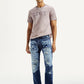 Men's 505 Mid Indigo Straight Fit Mid Rise Jeans - Styleshot View