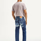 Men's 505 Mid Indigo Straight Fit Mid Rise Jeans - Back View