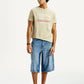 Men's 568 Light Indigo Loose Fit Mid Rise Shorts - Styleshot View
