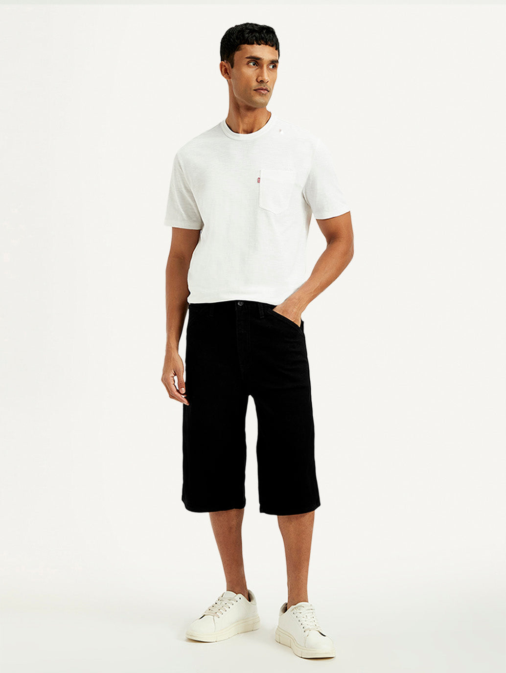 Men's 568 Loose Fit Denim Shorts - Front View