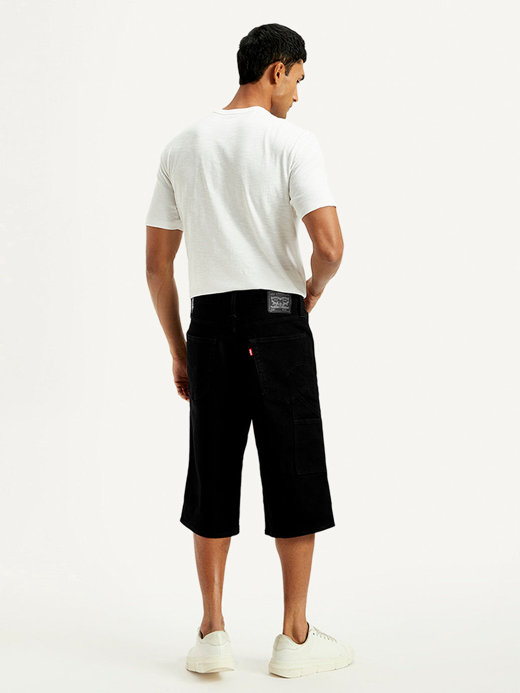 Men's 568 Loose Fit Denim Shorts - Back View