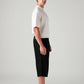 Men's 568 Black Loose Fit Mid Rise Shorts - Side View