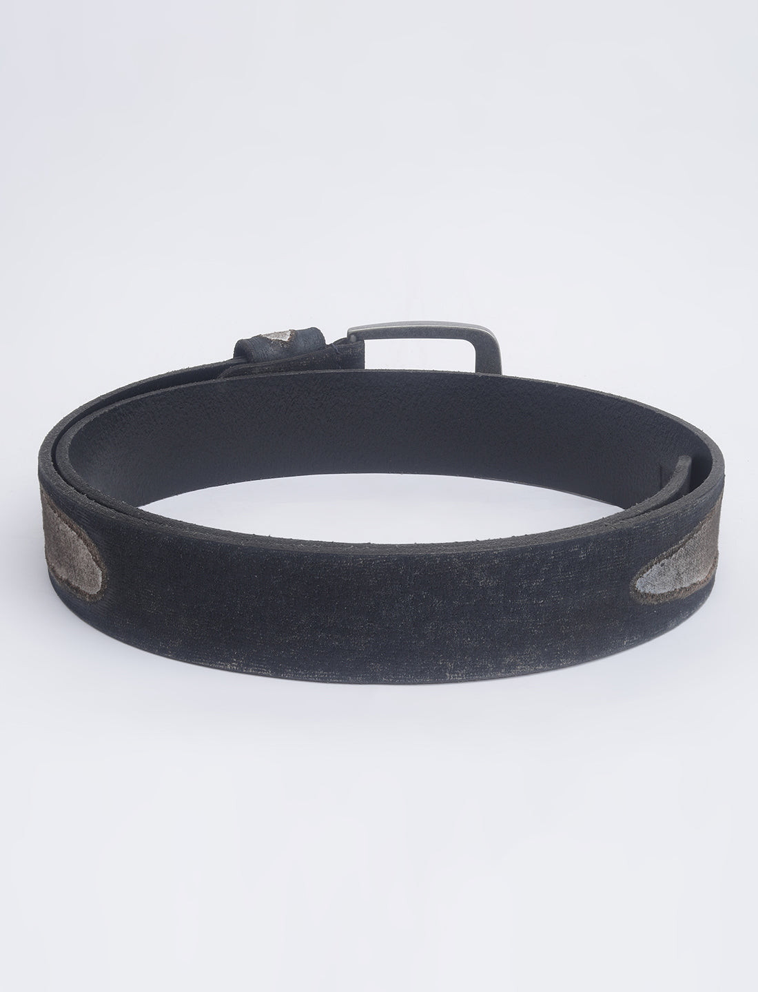 Men's Blue Textured Belt - 02 View