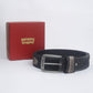 Men's Blue Textured Belt - 05 View