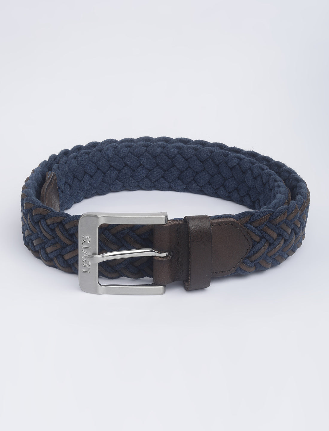 Men's Brown Textured Belt - 01 View