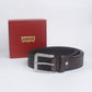 Men's Brown Textured Belt - 06 View