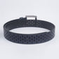 Men's Blue Textured Belt - 02 View
