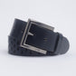Men's Blue Textured Belt - 03 View