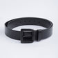 Men's Black Solid Belt - 01 View