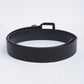 Men's Black Solid Belt - 02 View