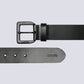 Men's Black Solid Belt - 04 View