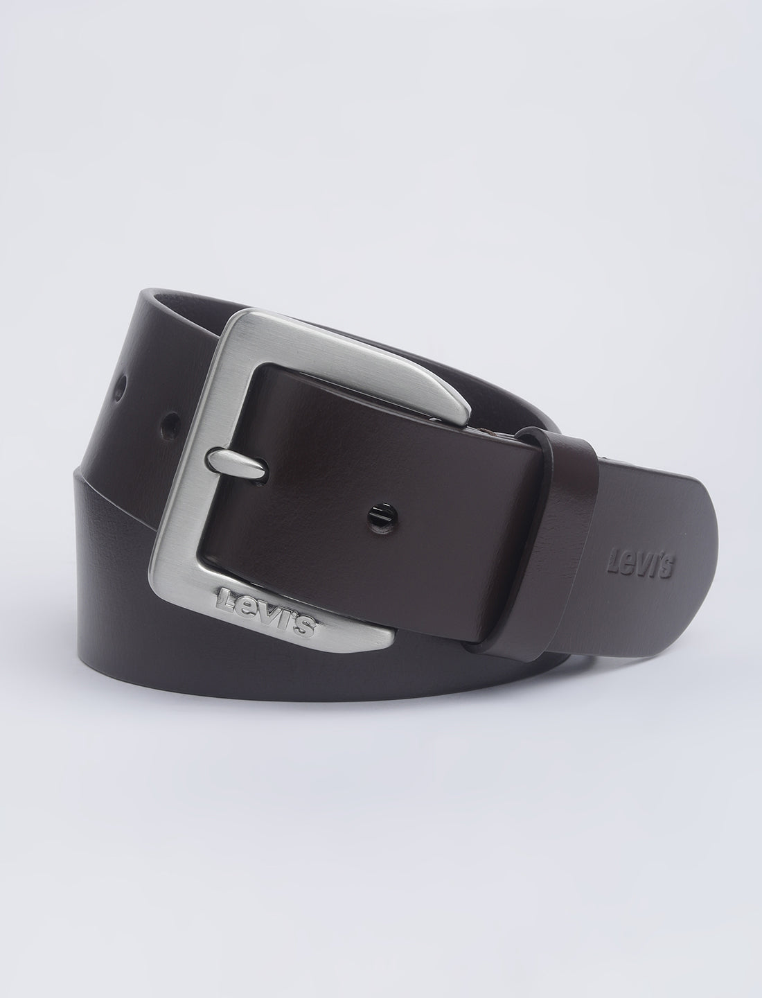 Men's Brown Solid Belt - 03 View