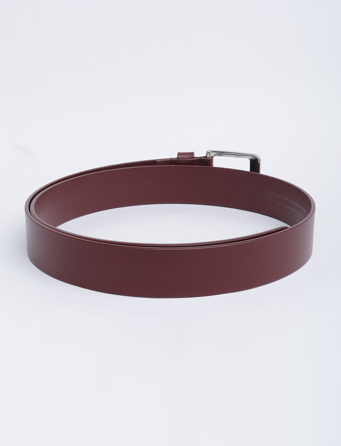 Men's Red Solid Belt - 02 View